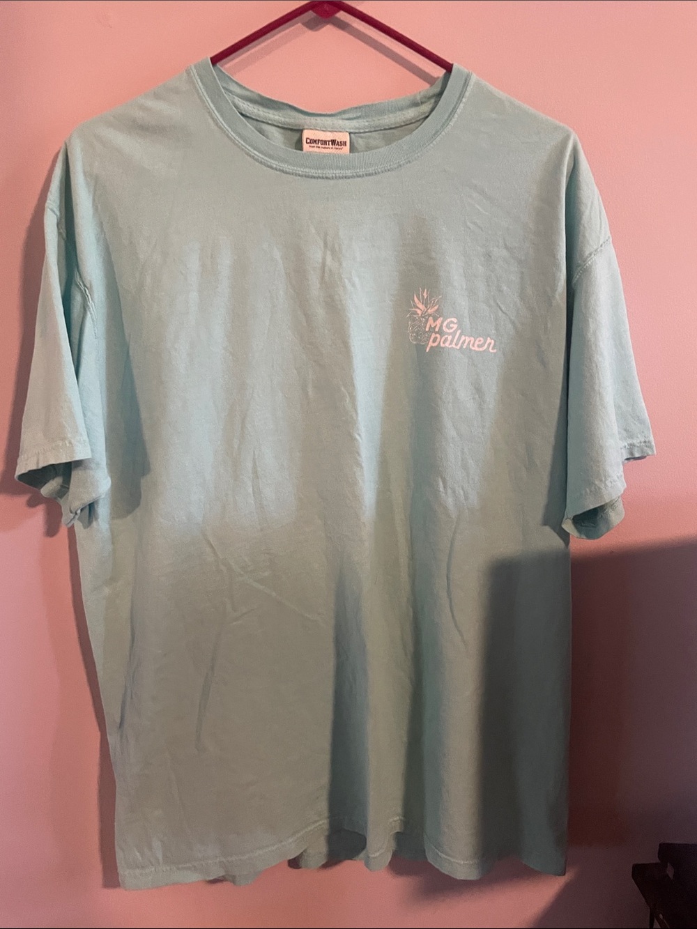 MG Palmer Light Blue Short Sleeve Tee